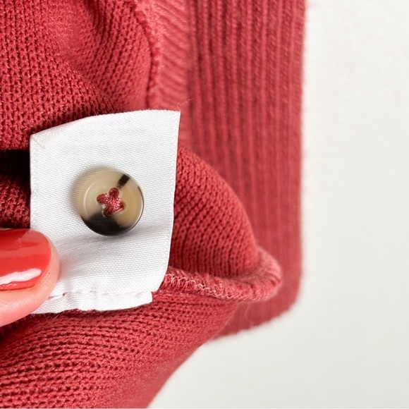 SAYLOR Meliah Pink Ruched Knit Mini Sweater Dress Sz S - Picture 10 of 13